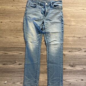 American Eagle Outfitters Airflex+ Light Blue Jeans sz 33x32